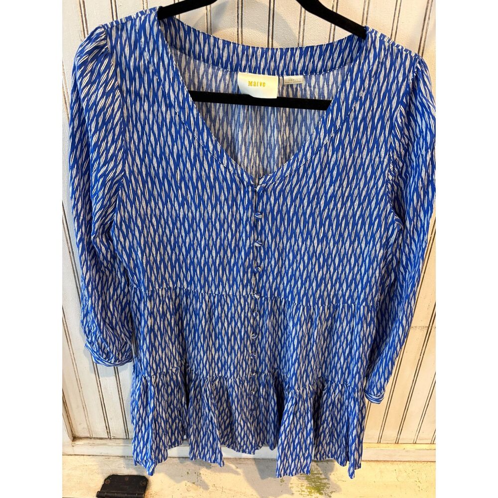 Anthropolgie Maeve Flowy Blouse - Picture 3 of 5